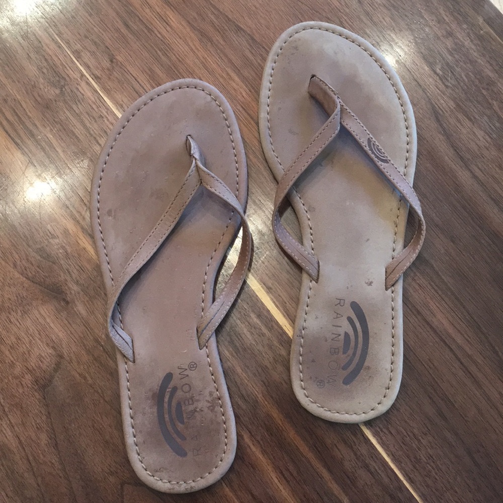 Rainbow Women's thin strap sandals size 6 small